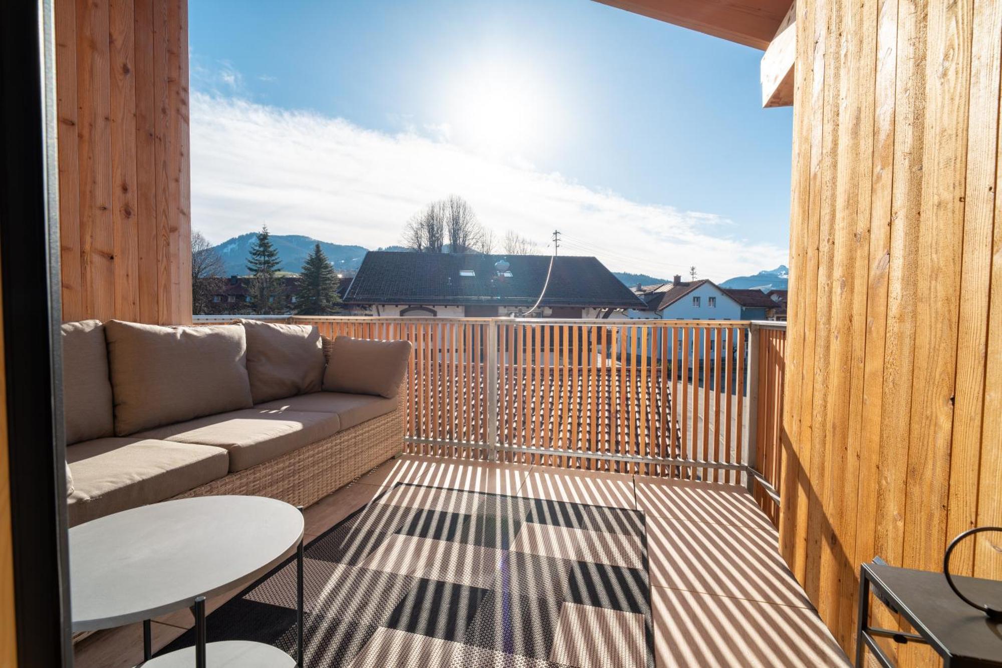 Neu! Auszeit In Der Bergen Apartment Wertach Bagian luar foto
