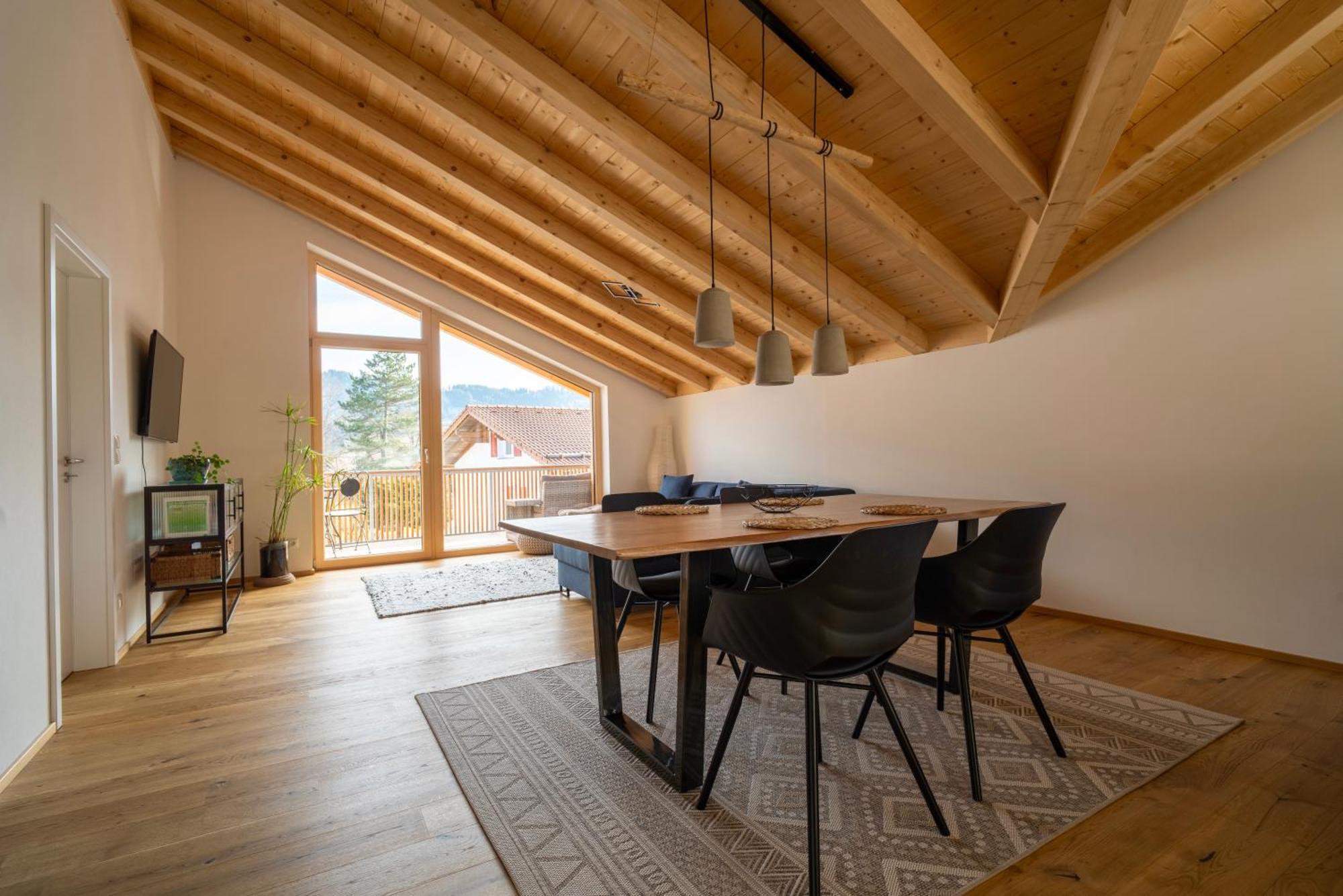 Neu! Auszeit In Der Bergen Apartment Wertach Bagian luar foto